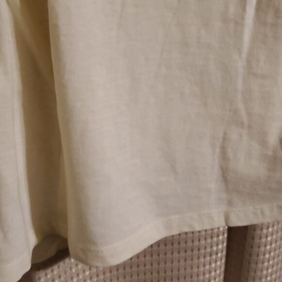 LOGO BY LORI GOLDSTEIN  TUNIC IVORY 1x - Picture 5 of 6